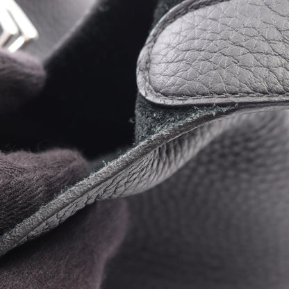 HERMES Picotin Lock MM Taurillon Bag Black