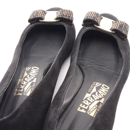 Salvatore Ferragamo Vara Ribbon Pumps Black Size US 6.5