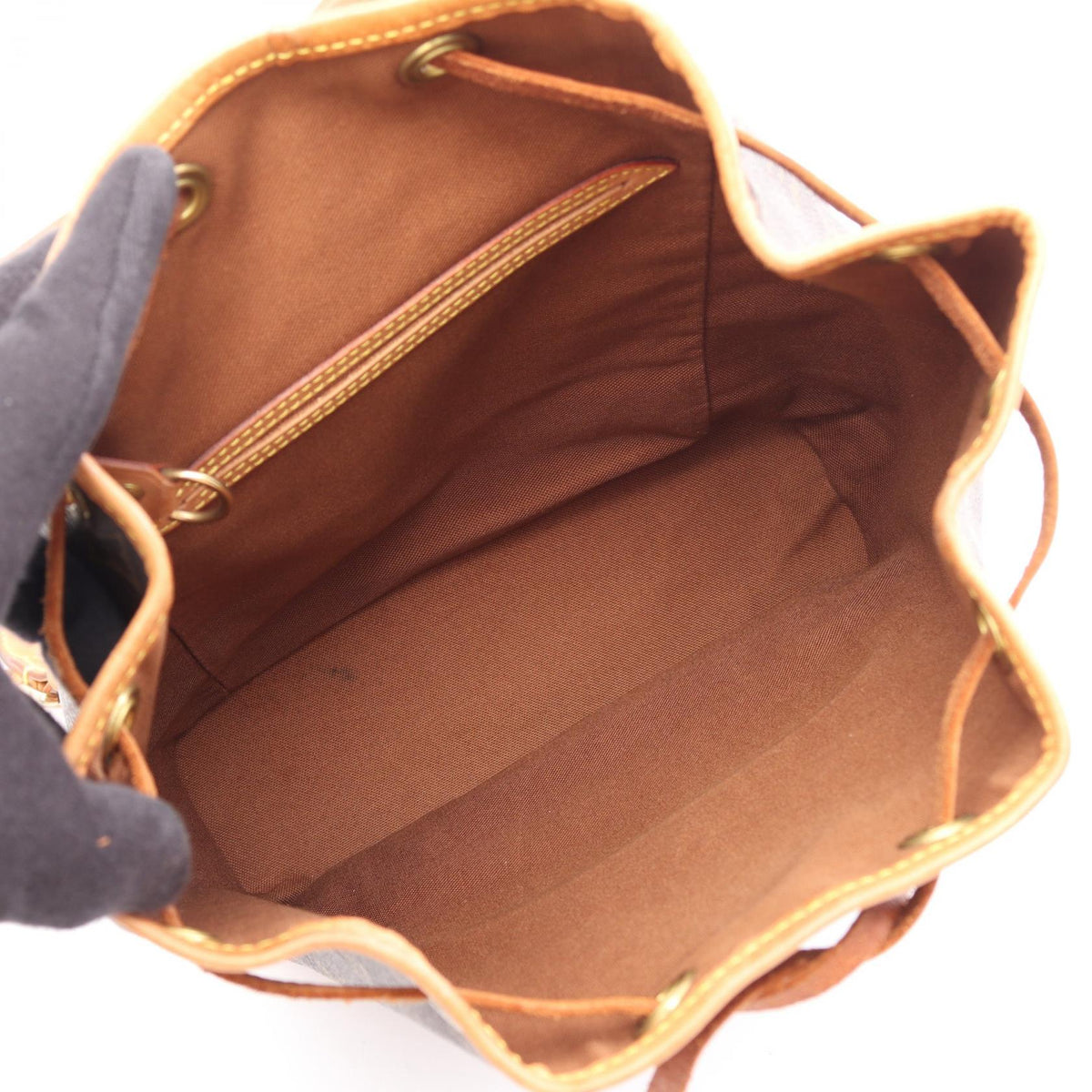 LOUIS VUITTON Montsouris Canvas Backpack