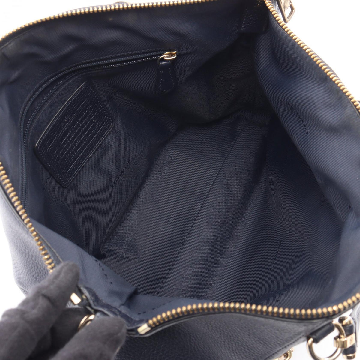 COACH Madison Prairie Satchel Bag Blue