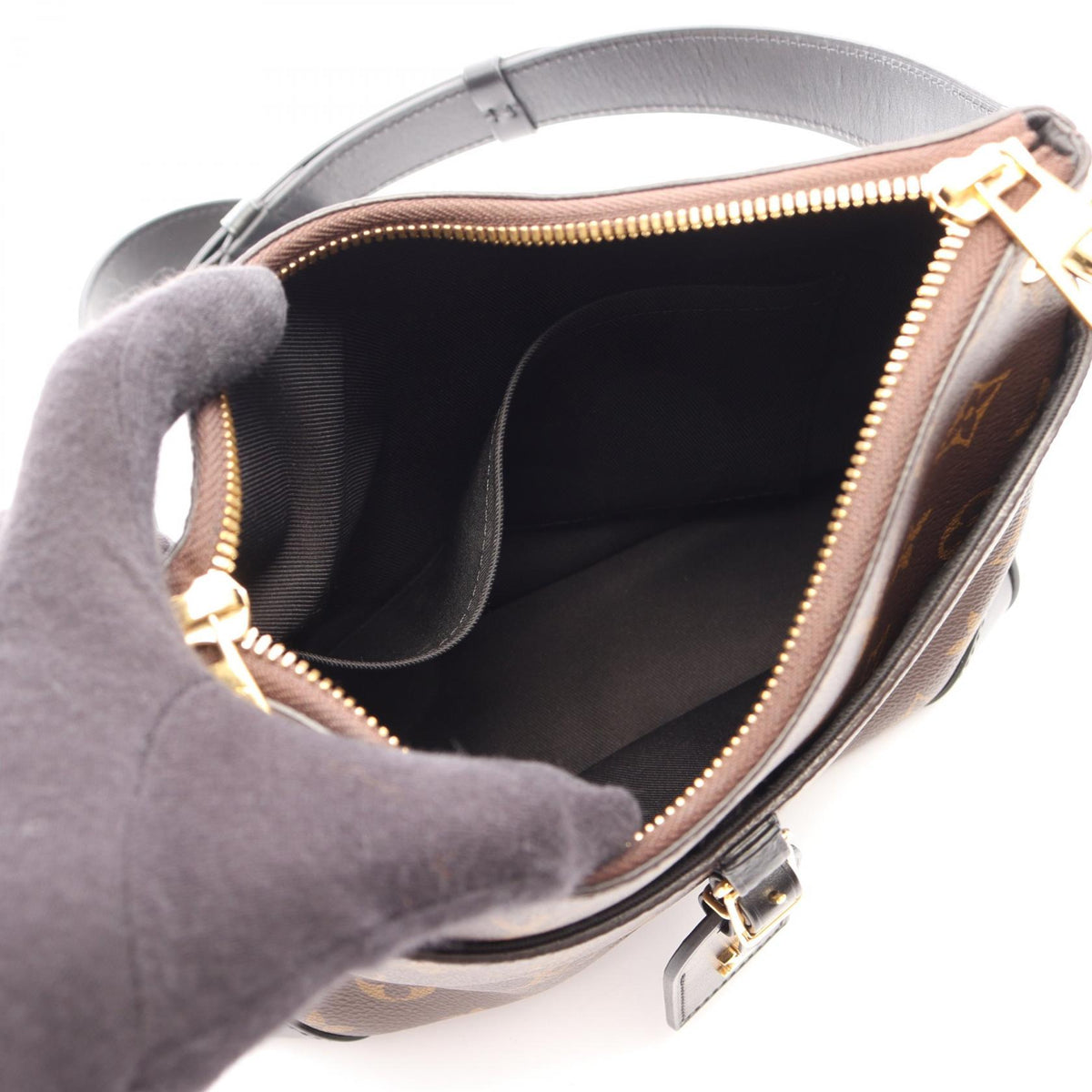 LOUIS VUITTON Monogram Odeon Shoulder Bag