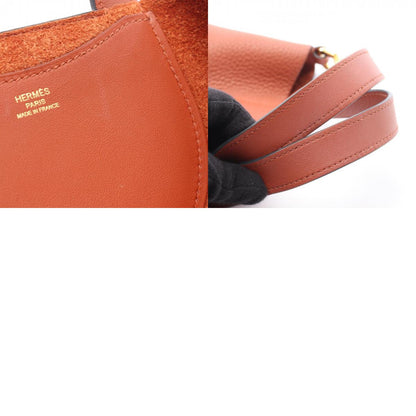 HERMES In the Loop 18 Taurillon Bag Brown