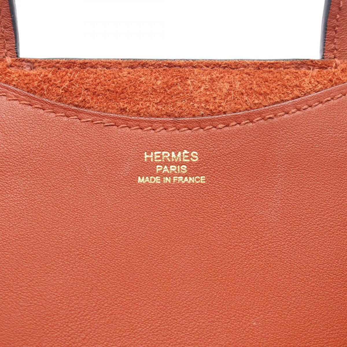 HERMES In the Loop 18 Taurillon Bag Brown
