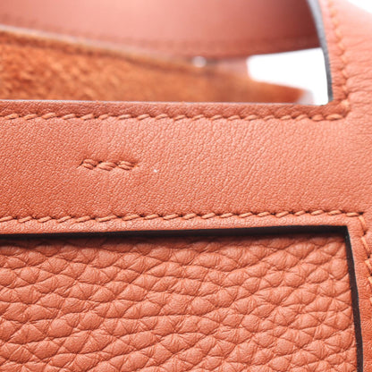 HERMES In the Loop 18 Taurillon Bag Brown