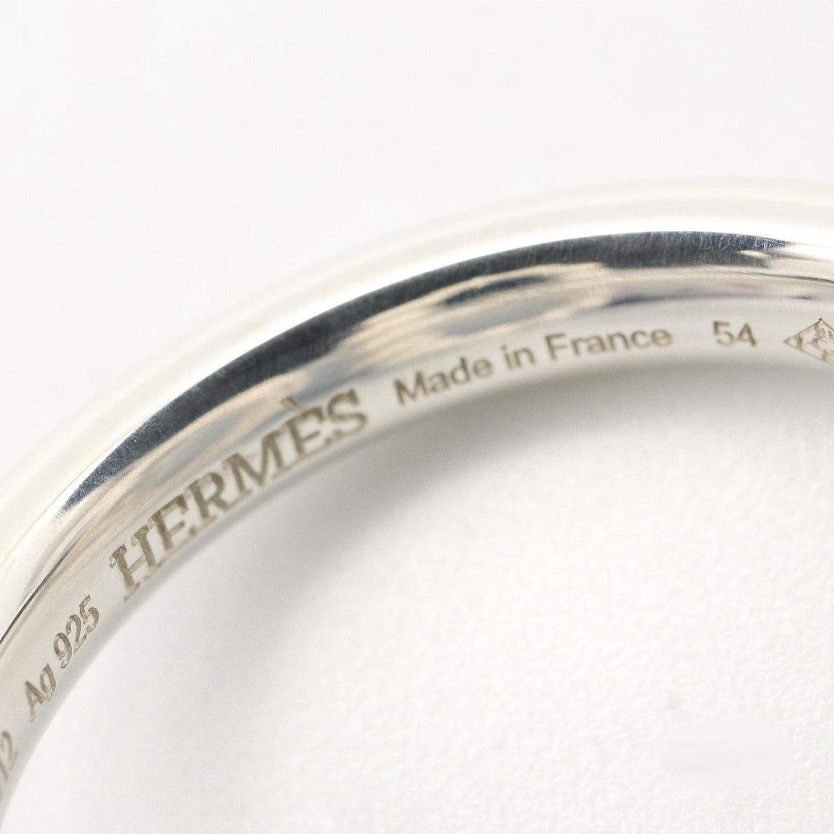 HERMES Chaine d'Ancre Alea 2 Ring Silver925 Size JP 13.5