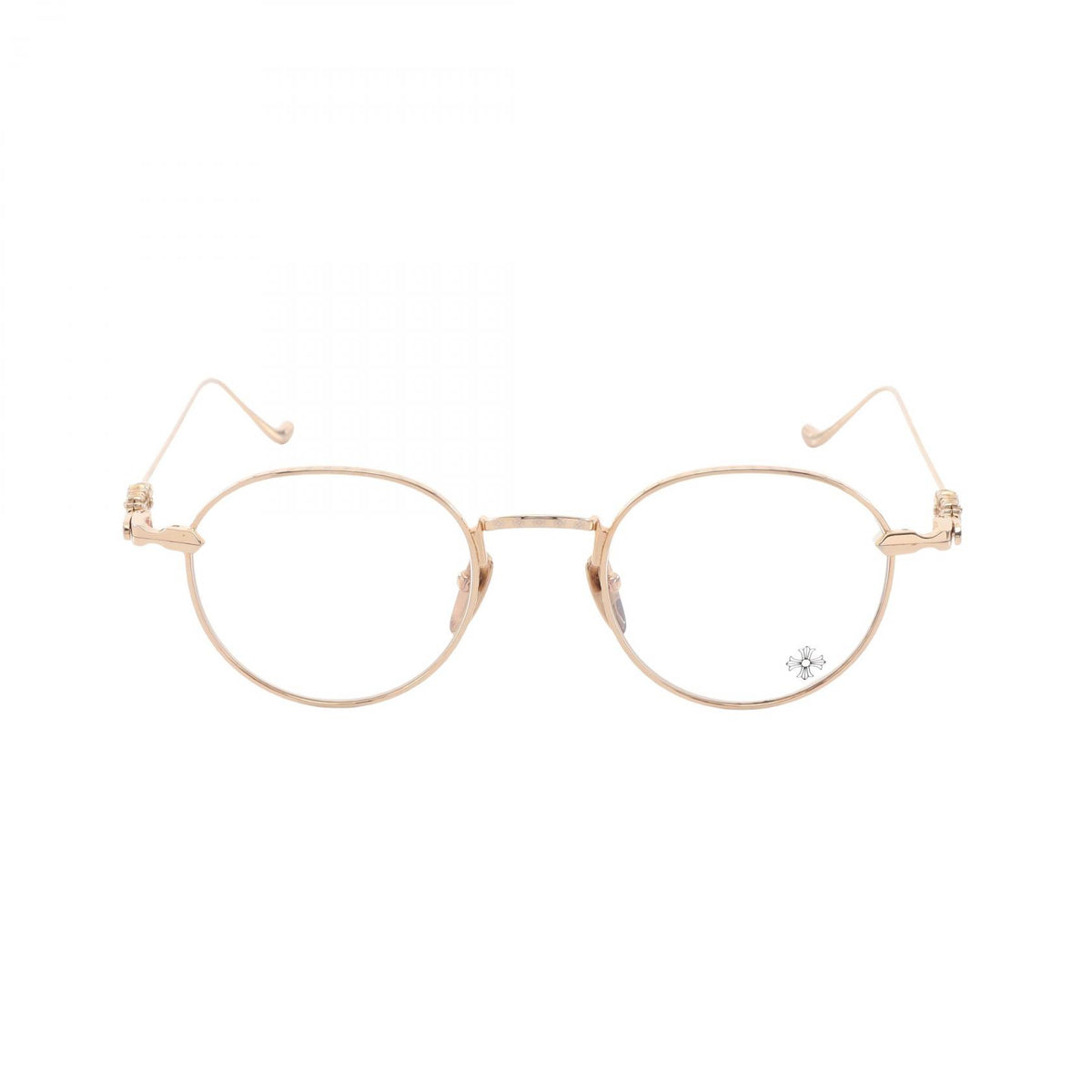 CHROME HEARTS VAGIDICTORIAN III Glasses Gold Plated