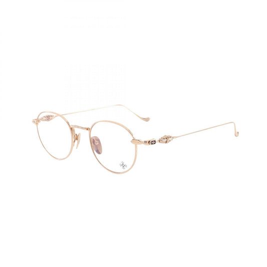 CHROME HEARTS VAGIDICTORIAN III Glasses Gold Plated