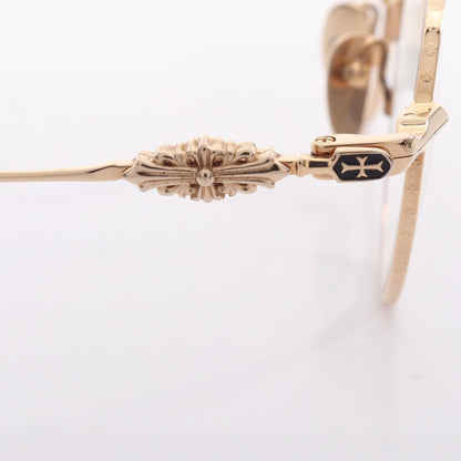 CHROME HEARTS VAGIDICTORIAN III Glasses Gold Plated
