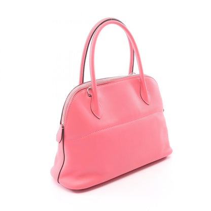 HERMES Bolide 27 Veau Swift 2-Way Bag Pink