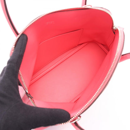 HERMES Bolide 27 Veau Swift 2-Way Bag Pink
