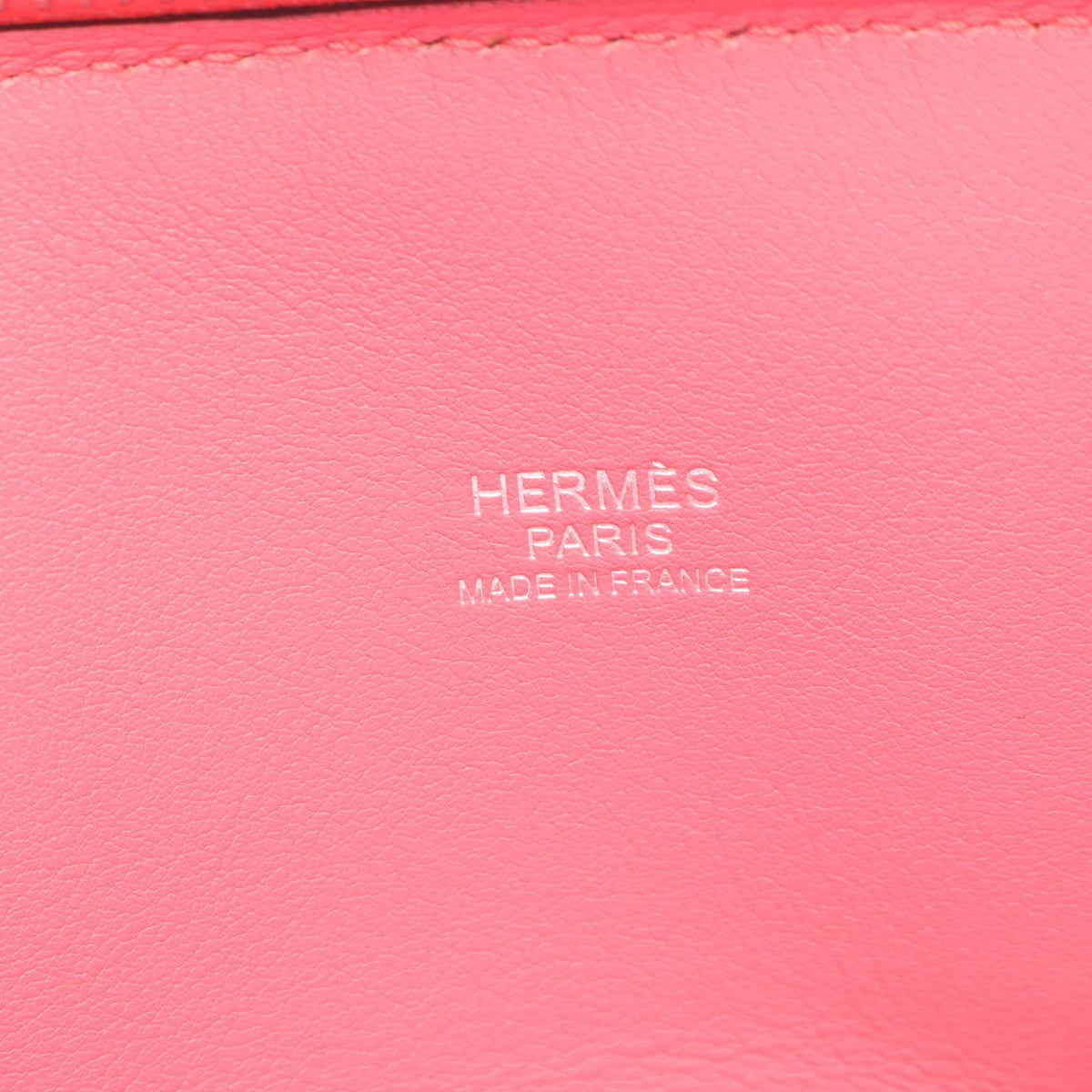 HERMES Bolide 27 Veau Swift 2-Way Bag Pink
