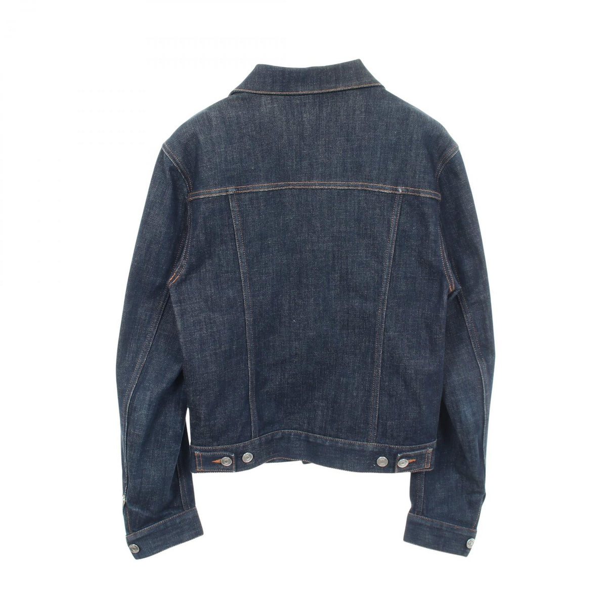 Dior Oblique Cotton Denim Jacket Navy Size 44