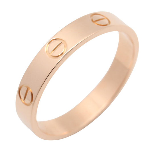 CARTIER Mini Love Ring K18PG Pink Gold Size JP 16.5