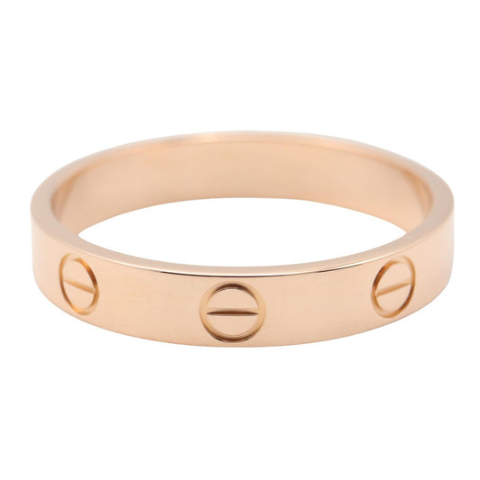 CARTIER Mini Love Ring K18PG Pink Gold Size JP 16.5