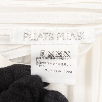 PLEATS PLEASE Pleated Polyester Cardigan Size 2
