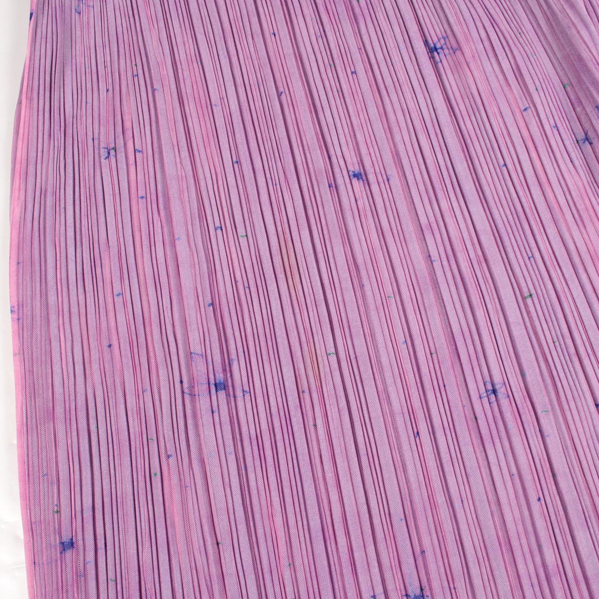 PLEATS PLEASE Pleated Floral Polyester Skirt Size 4