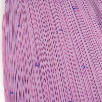 PLEATS PLEASE Pleated Floral Polyester Skirt Size 4
