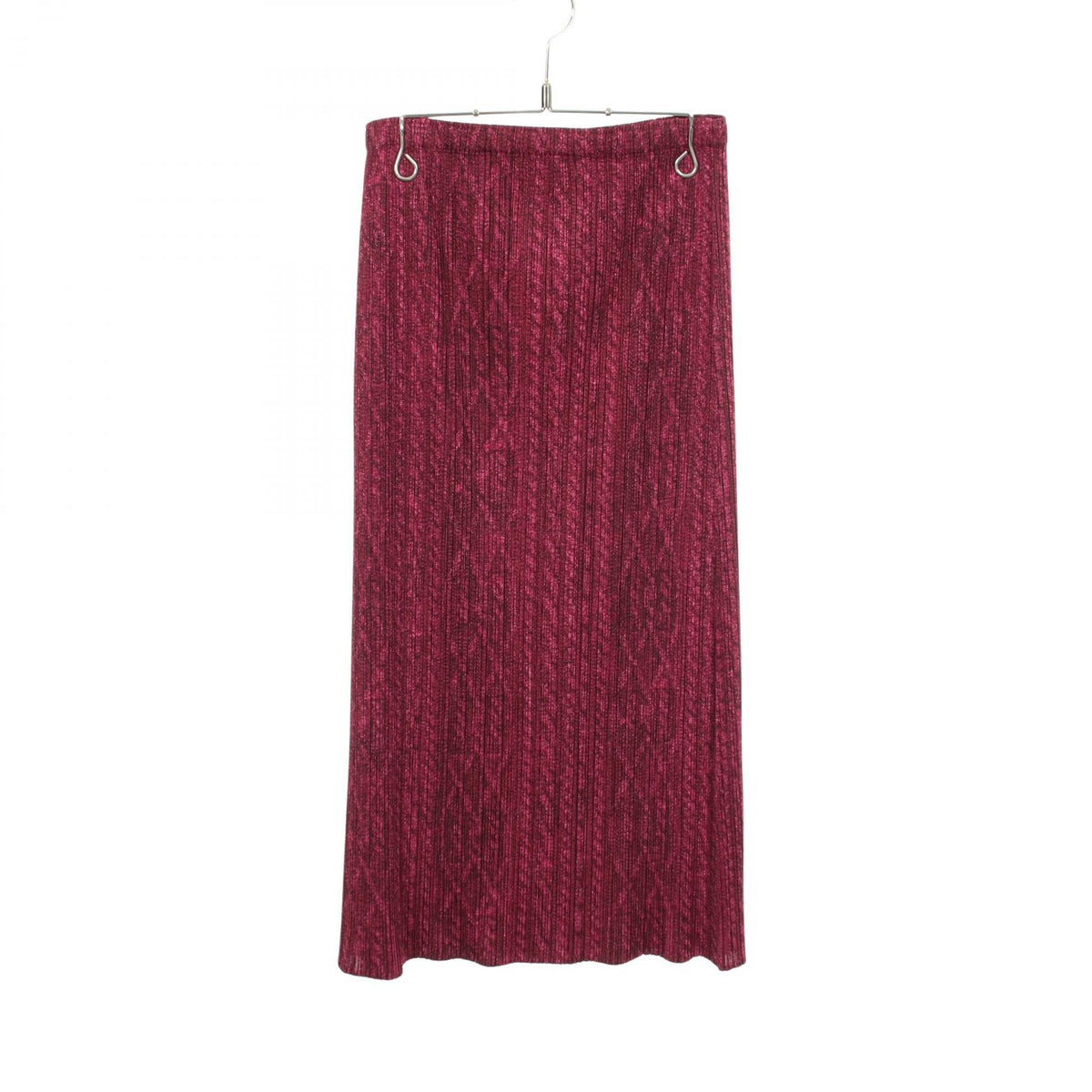 PLEATS PLEASE Pleated All-Over Polyester Skirt Size 3