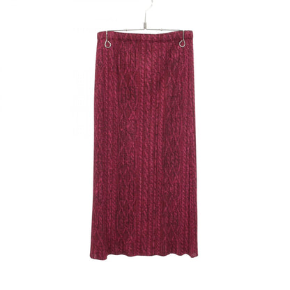 PLEATS PLEASE Pleated All-Over Polyester Skirt Size 3