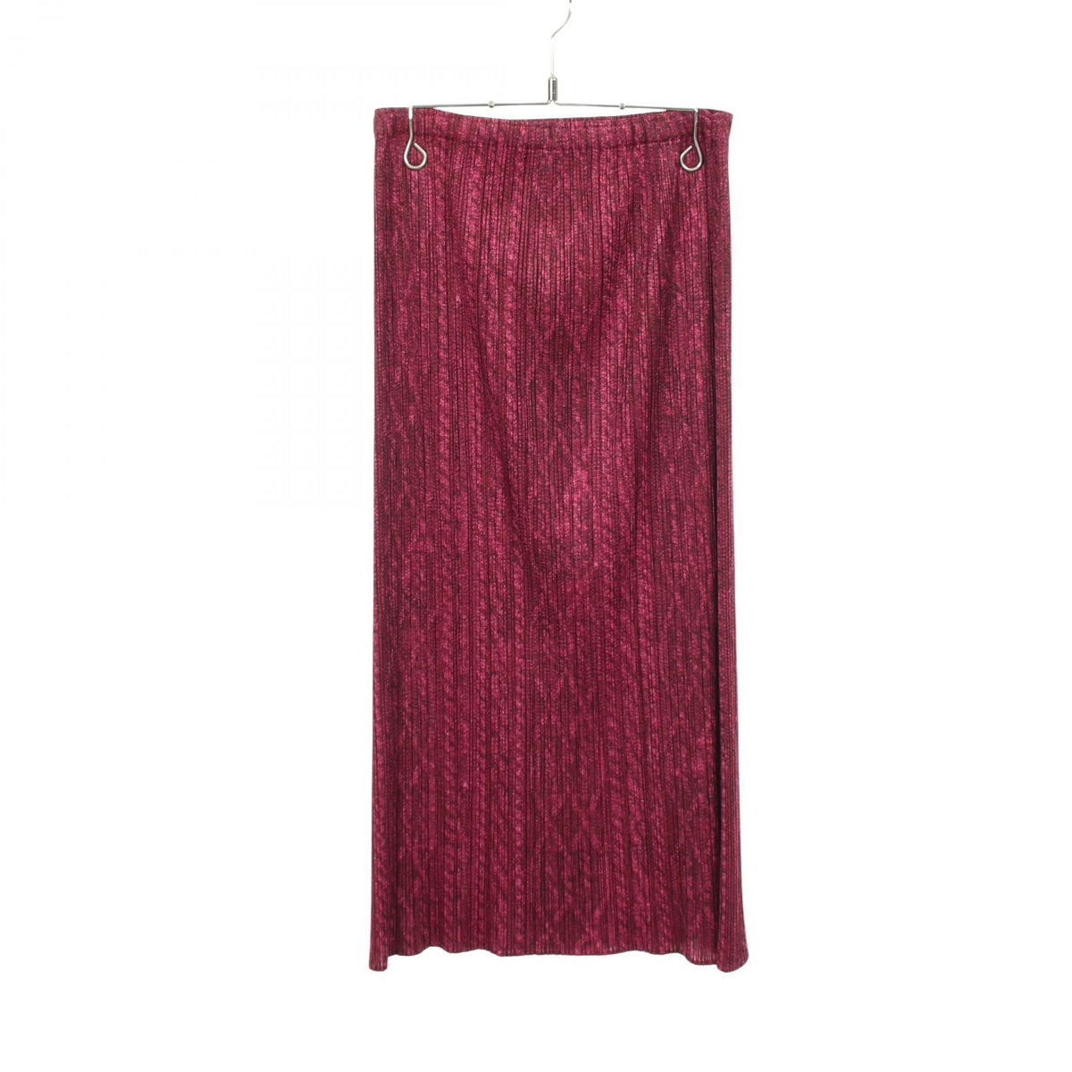 PLEATS PLEASE Pleated All-Over Polyester Skirt Size 3