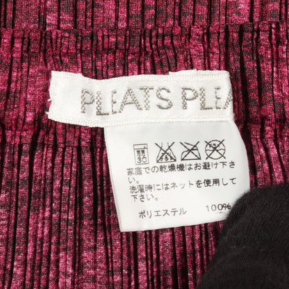 PLEATS PLEASE Pleated All-Over Polyester Skirt Size 3