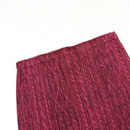 PLEATS PLEASE Pleated All-Over Polyester Skirt Size 3
