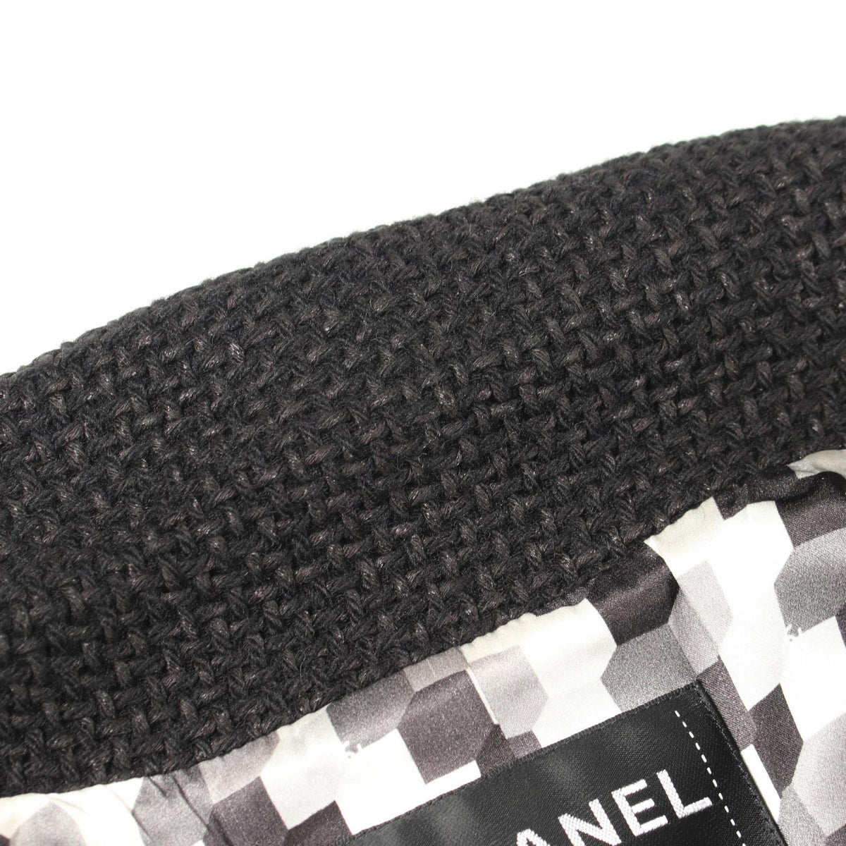 CHANEL Coco Button Double Breasted Blazer Black Size 34