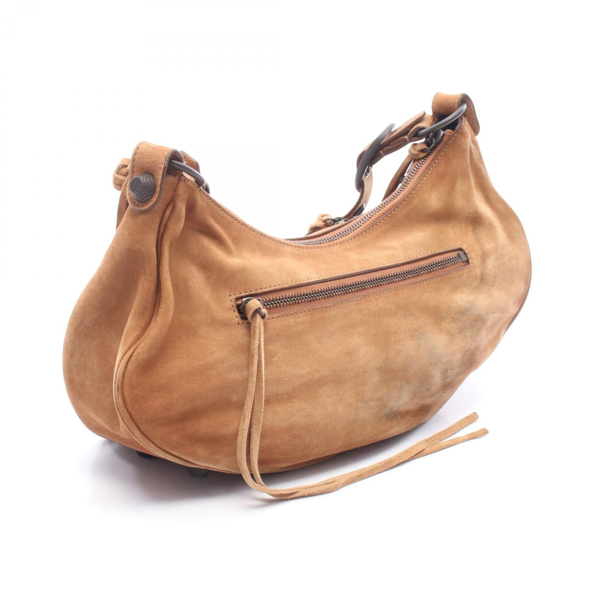 BALENCIAGA LE CAGOLE Brown Shoulder Bag