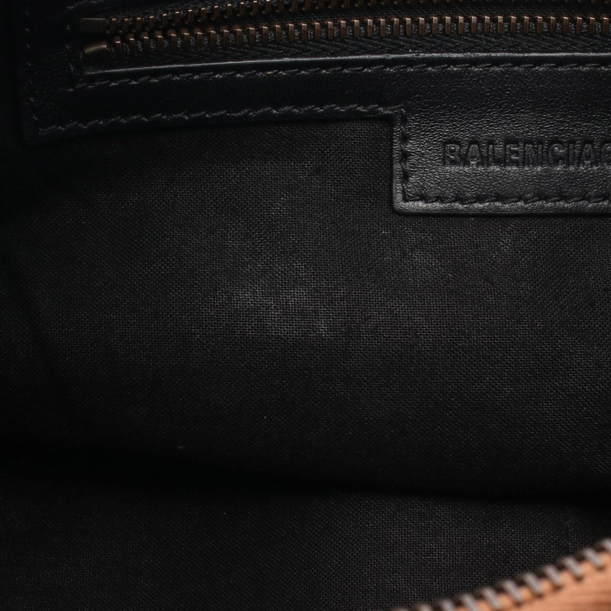 BALENCIAGA LE CAGOLE Brown Shoulder Bag