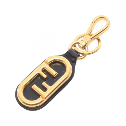 FENDI O'Lock Charm Leather Plated Gold