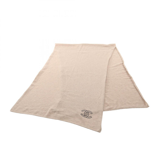 CHANEL Coco Mark Cashmere Scarf