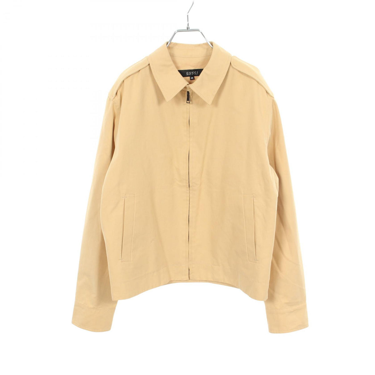 GUCCI Cotton Jacket Beige Size 48