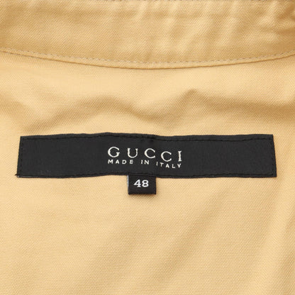GUCCI Cotton Jacket Beige Size 48