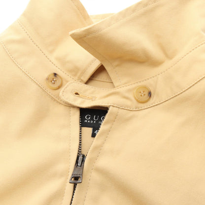 GUCCI Cotton Jacket Beige Size 48