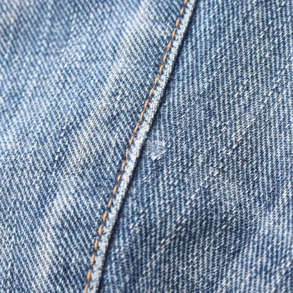 SAINT LAURENT PARIS Distressed Button Fly Jeans Blue Size 24