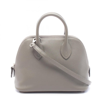 HERMES Bolide 1923 Mini Meyer Evercolor Handbag