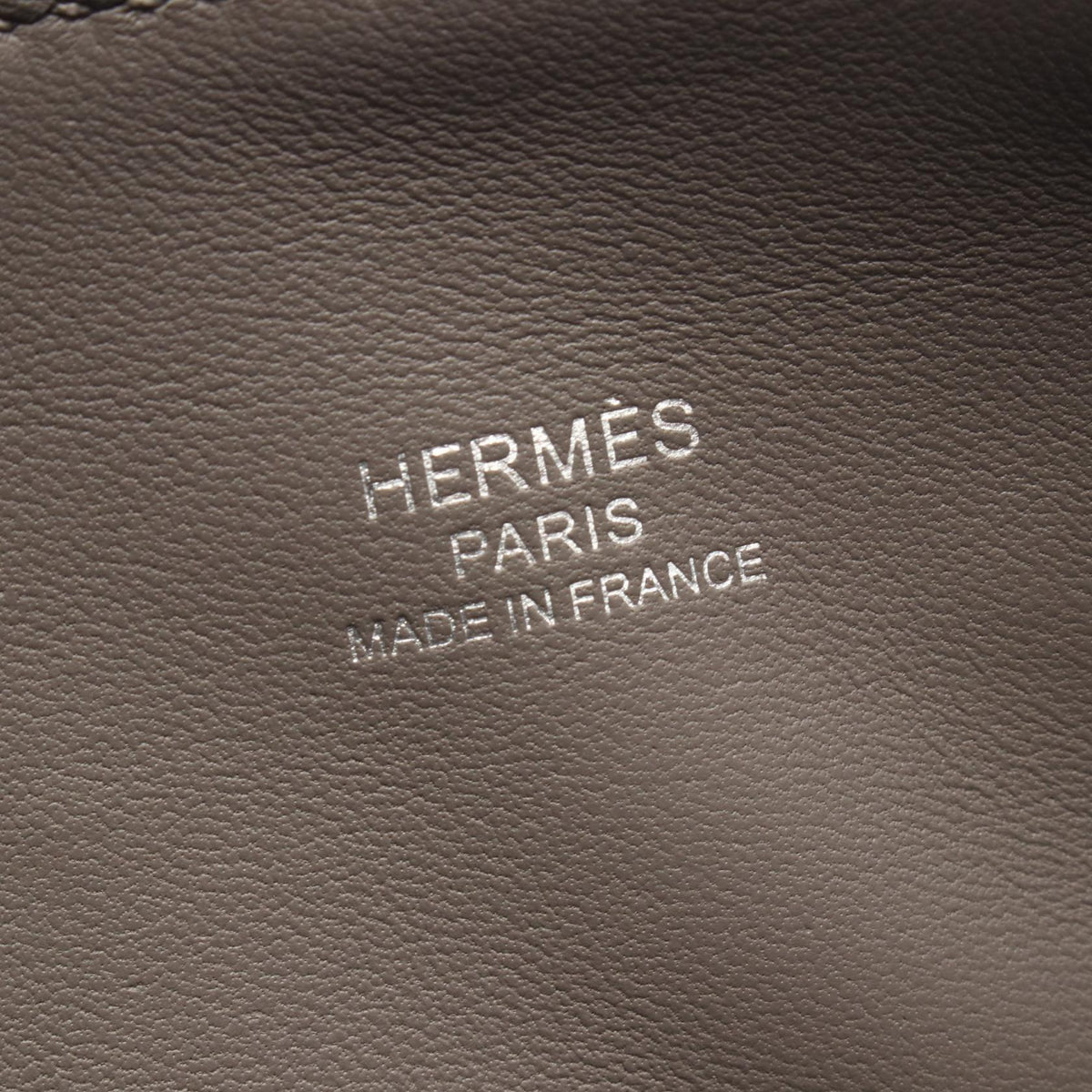 HERMES Bolide 1923 Mini Meyer Evercolor Handbag