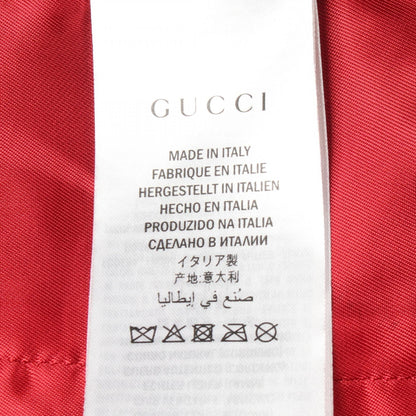 GUCCI Single Leather Jacket Black Size 36
