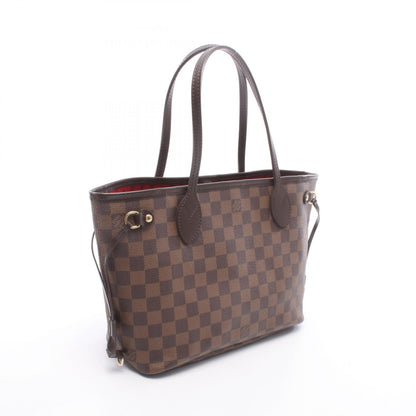 LOUIS VUITTON Neverfull PM Bag Brown