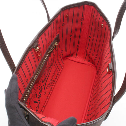 LOUIS VUITTON Neverfull PM Bag Brown