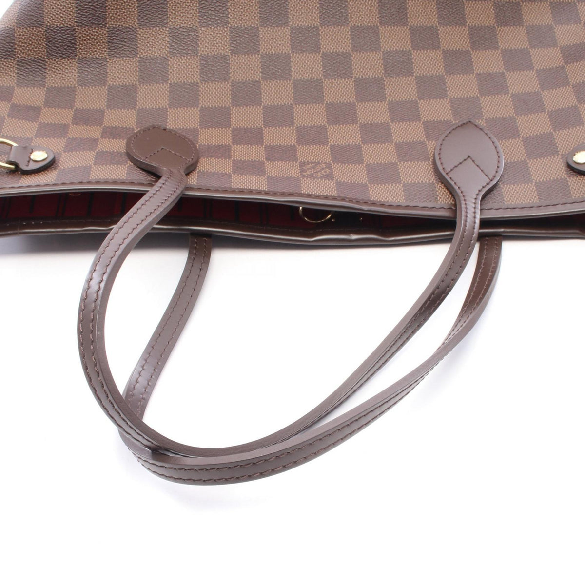 LOUIS VUITTON Neverfull PM Bag Brown