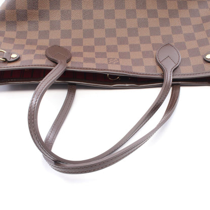 LOUIS VUITTON Neverfull PM Bag Brown