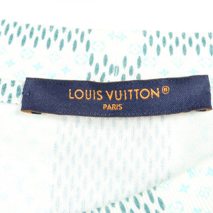 LOUIS VUITTON Damier Monogram Cotton T-Shirt White Size XL