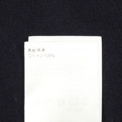 LOUIS VUITTON Sleeve Monogram Short Sleeve Knit Navy Size L