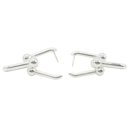 TIFFANY&CO Hardware Extra Silver Earrings