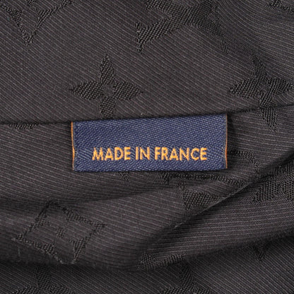 LOUIS VUITTON Light Bomber Embossed Cotton Black Size 48
