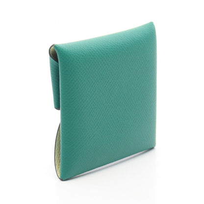 HERMES Bastia Veau Epsom Leather Coin Case