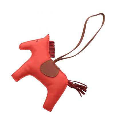 HERMES Rodeo GM Rose Jaipur Ruby B Charm