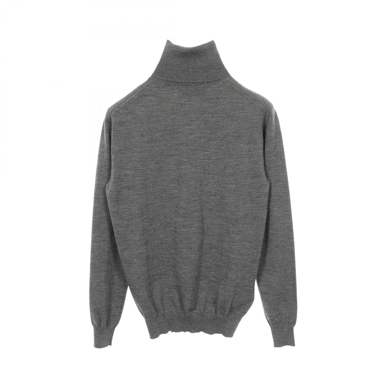 PRADA Triangle Logo Turtleneck Wool Sweater Size 36