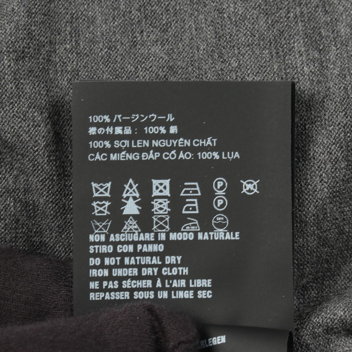 PRADA Triangle Logo Turtleneck Wool Sweater Size 36